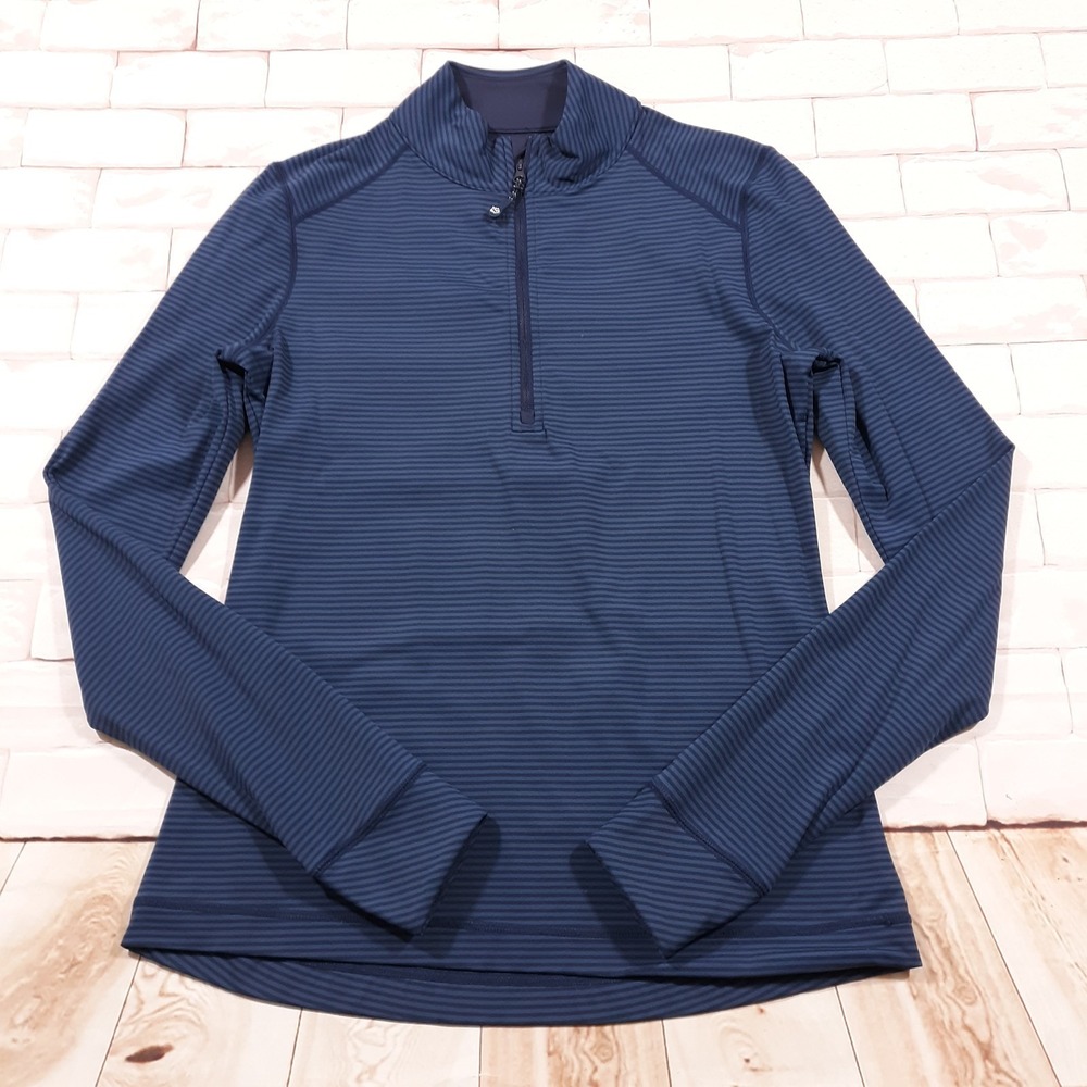Southern Tide Sweatshirt 1/4 Zip Outdoor Womens XS Teal Blue Nylon Spandex